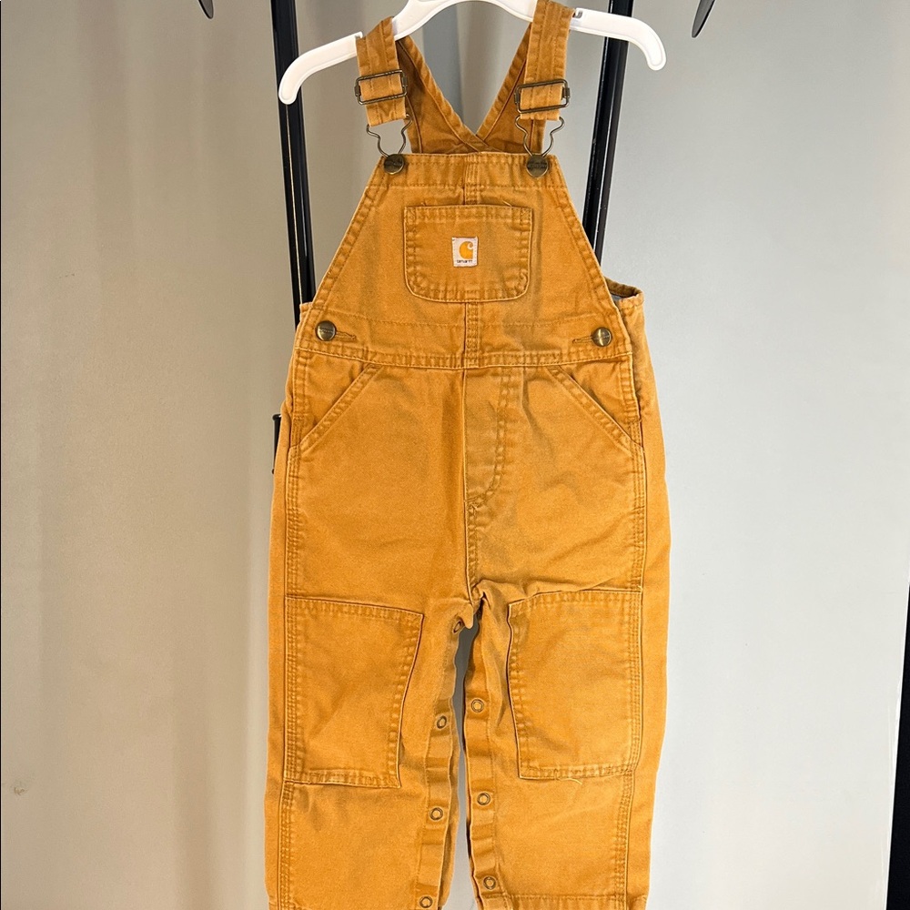 Carhartt Kids' Mustard Overalls